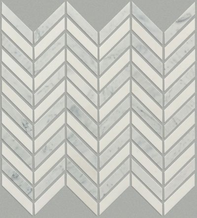 Shaw Floors Home Fn Gold Ceramic Estate Chevron Mo Biancocarrara/T 00151_TG87B