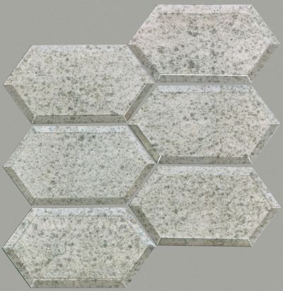 Shaw Floors Toll Brothers Ceramics Venus Hex Mosaic Antique Silver 00500_TL05C