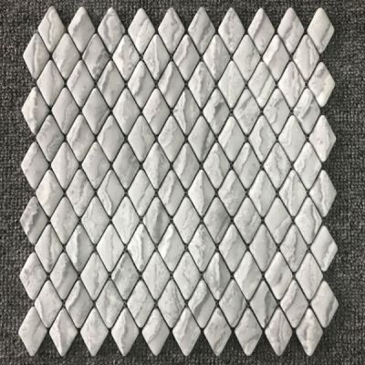 Shapes Casa Roma ®  Tundra Grey (1″x1.8″ Diamond Mosaic Matte) Tundra CASJS03DM