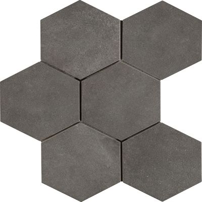 Cassini Casa Roma ®  Peltro (8″x7″ Hexagon Decor) Peltro CASR4CP