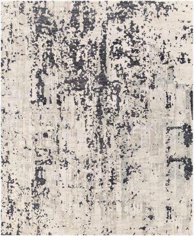Surya Talise1009 Charcoal/Cream 5’0″ x 7’6″ Talise1009-Charcoal/Cream-Rectangular-50×76