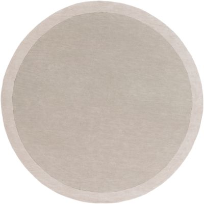 Angelo Home Madison Square Mds-1001 Light Gray 6’0″ x 6’0″ Round MDS1001-6RD