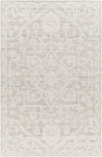 Surya Piazza2304 White/Grey 8′ x 10′ Piazza-2304-Rectangular-8×10