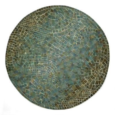 Liora Manne Visions V Casual Blue 8’0″ x 8’0″ Round VHID8325703
