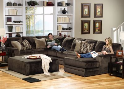 Jackson Everest Modular Sectional Chocolate CHAISE 720369000000