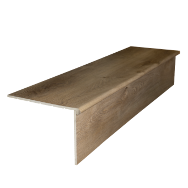 Laminate Flooring Toughlock Str Trd W/Riser Stair Tread W/Riser