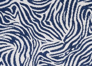 Shop Couristan Royalax Ii® Blue Zebra-Ax , Blue 8301/0003 Carpet
