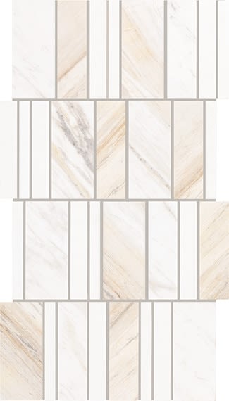 Shop Daltile Perfit Mosaix Namaste & Thassos PT36RND4SEHN Tile