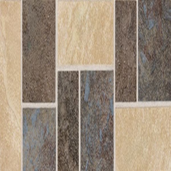 Daltile Continental Slate Gold/Blue/Brown