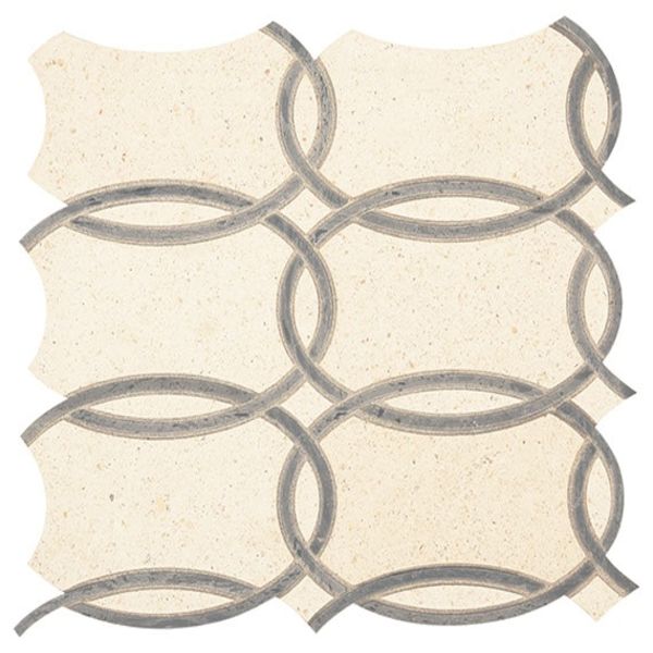 Marazzi Castellina Stone Mosaics Beige And Gray