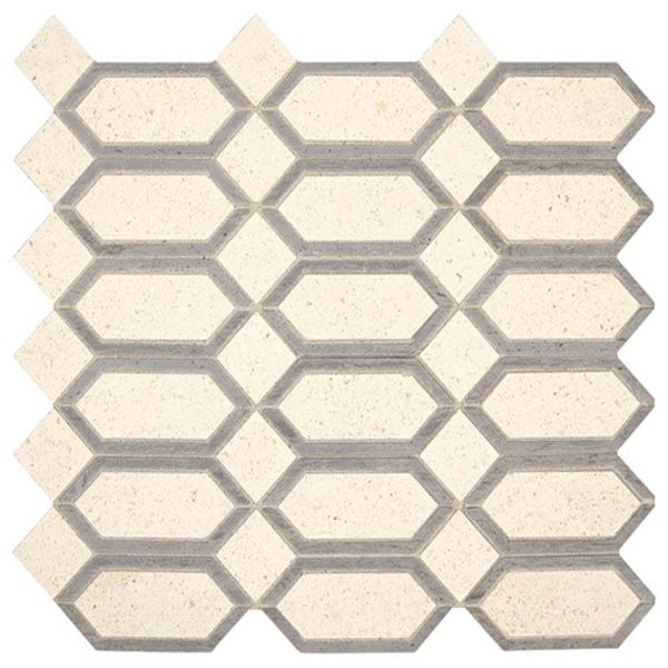 Marazzi Castellina Stone Mosaics Beige And Gray