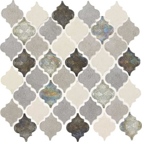 Daltile Decorative Accents Gris Et Blanc