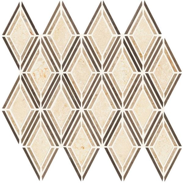 Daltile Decorative Accents Argyle Blend Beige