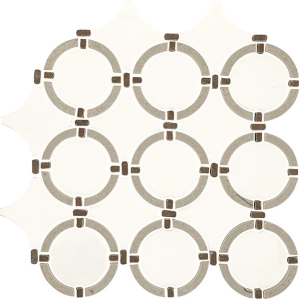 Daltile Raine Stratus White Bld