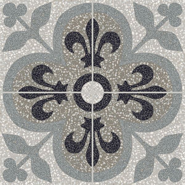 Marazzi D_segni Terrazzo Fleur-De-Lis