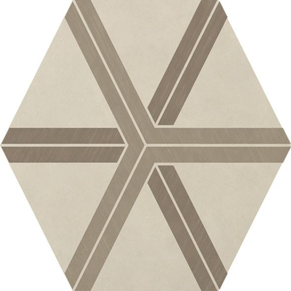 Daltile Bee Hive Plot Warm Blend