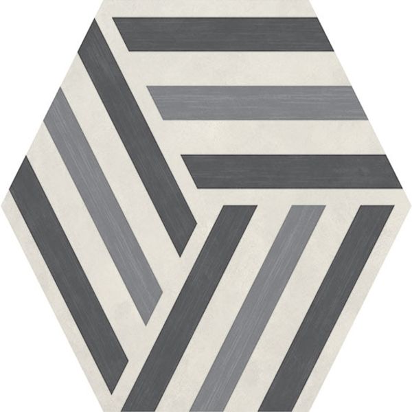 Daltile Bee Hive Run-Up Cool Blend