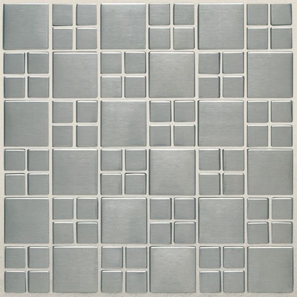 Daltile Metallica Brushed Stainless Steel