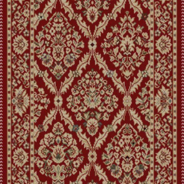 Kane Carpet Da Vinci Runner Bristol Red