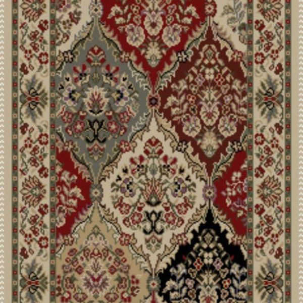Kane Carpet Da Vinci Runner Peacock Magic