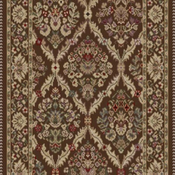 Kane Carpet Da Vinci Runner Russet Setting