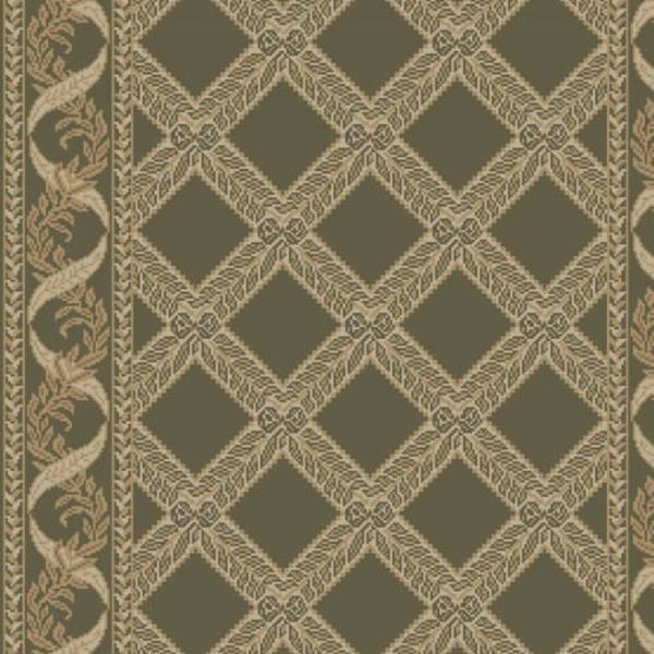 Kane Carpet Garden Trellis Runner Summer Moss