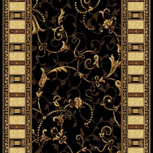 Kane Carpet Sultana II Runner Black Beauty