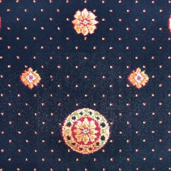 Kane Carpet Sheridan Black Navy