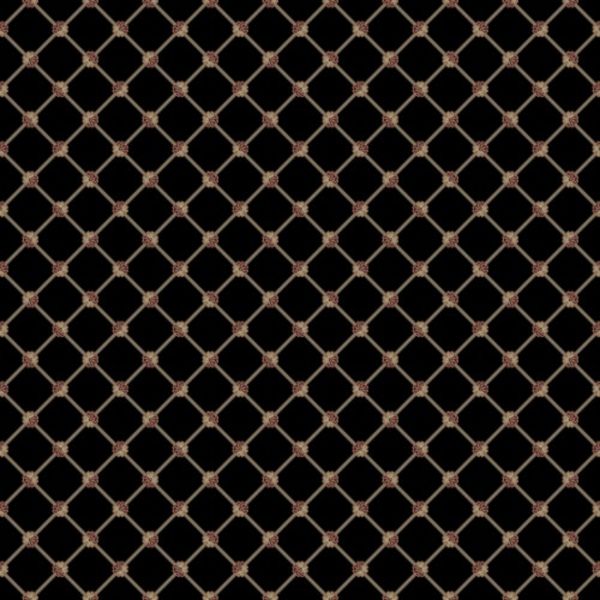 Kane Carpet Traditional Trellis Black Diamond