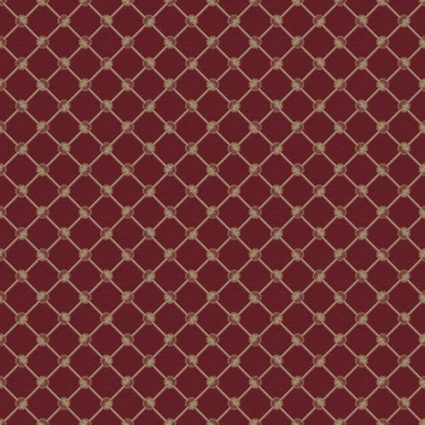 Kane Carpet Traditional Trellis Cherry Wood