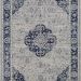 Couristan Sultan Treasures Clover Medallion Indigo Collection