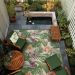 Couristan Dolce Flowering Fern Ivory/Hunter Green Room Scene