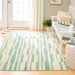 Mohawk Prismatic Augusta Stripe Light Blue Room Scene