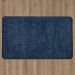 Mohawk Dri-pro Deluxe Cushion Mat Salten Sea Blue 1'8" x 3'6" Room Scene