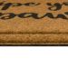 Mohawk Faux Coir Impressions Mat Script Paws Natural 1'6" x 2'6" Room Scene