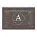 Mohawk Textured Entry Mat Flagstone Monogram A Multi 2'0" x 3'0" Collection