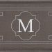 Mohawk Textured Entry Mat Flagstone Monogram M Multi 2'0" x 3'0" Collection