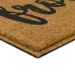 Mohawk Faux Coir Impressions Mat Shut The Front Door Natural 1'6" x 2'6" Room Scene