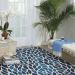 Nourison Home & Garden Blue Room Scene