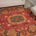 Nourison Home Nourmak Red 8' x Round Room Scene