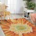 Nourison Home Fantasy Multicolor Room Scene