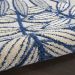 Nourison Home Aloha Ivory/Navy Room Scene