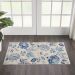 Nourison Home Tranquil Ivory/Light Blue Room Scene