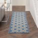 Nourison Home Aloha Blue/Grey Room Scene