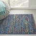 Nourison Home Passion Blue/Multicolor Room Scene