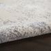 Nourison Home Silky Textures Ivory/Grey Room Scene
