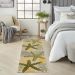 Nourison Home Aloha Green Yellow Room Scene