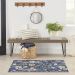 Nourison Home Nourison Washables Navy Multicolor Room Scene