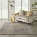 Nourison Home Majestic Beige/Blue Room Scene