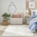 Nourison Home Versatile Ivory/White Room Scene